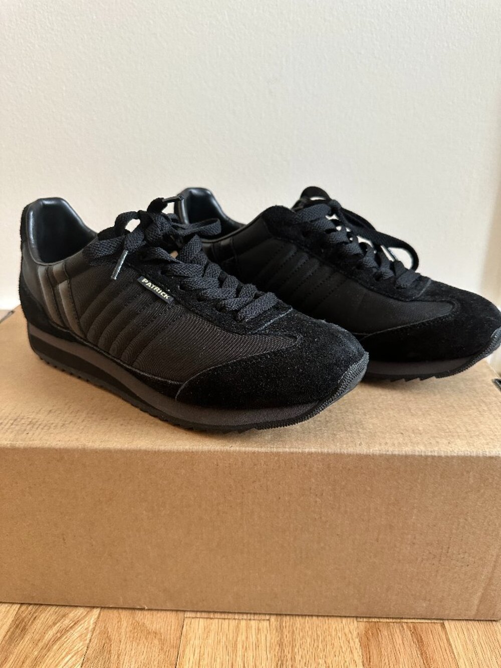 Black Patrick Marathon sneakers, size 41